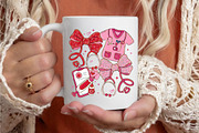 Pink Valentine Nurse Png, an Illustration by Designking (Thumbnail 5 of 6)