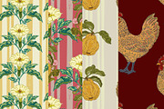 8 patterns Farmhouse set, a Pattern Graphic by NayaChu (Thumbnail 2 of 20)