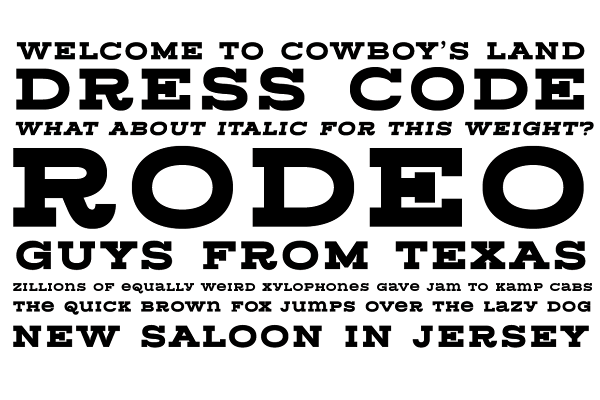 Rodeqa Slab 4F Bold preview 2