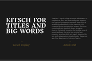 Kitsch - 32 fonts, a Serif Font by Zetafonts (Thumbnail 6 of 13)