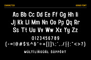 Kravo – Bold Condensed Sans for Head, a Sans Serif Font by roomspace creative lab (Thumbnail 7 of 12)