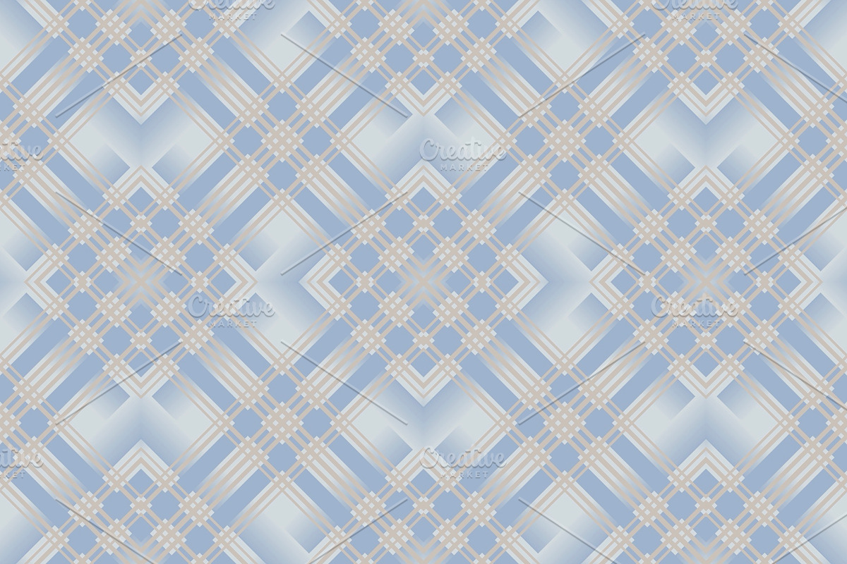 Blue Tartan Plaid Seamless Pattern, a Pattern Graphic by PPEthnicDecorPattern (Photo 1 of 9)