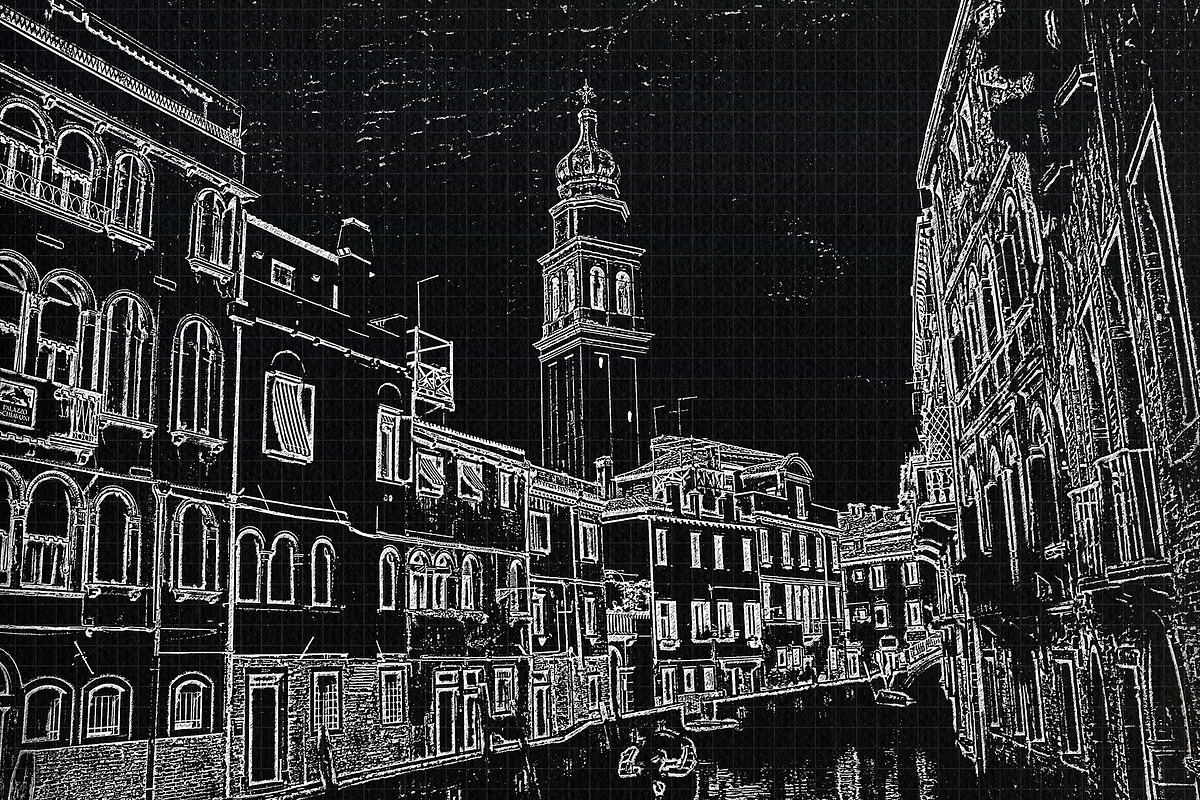 Architecture Sketch Photoshop Action, an Action Add-On by INTENTFX (Photo 4 of 4)