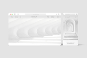 Clean Responsive Web & App UI Mockup, a Device Mockup by Mockupdaddy (Thumbnail 2 of 40)