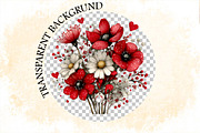 Watercolor Soft Love Clipart Bundle., an Illustration by SVGArt (Thumbnail 4 of 7)