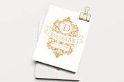 Damask, royal baroque emblem, PSD, a Templates & Theme by Bloom21Art (Thumbnail 3 of 3)