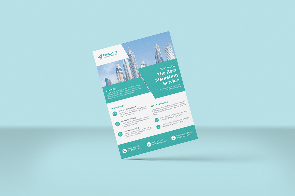 Flyer Template Design, a Flyer Template by Lakhan1998 (Photo 6 of 6)
