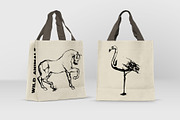 12 hand drawn wild animals, an Animal Illustration by AnastasiyaOleynik (Thumbnail 9 of 10)