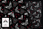Halloween moths, a Decorative Illustration by OlgaSoi007 (Thumbnail 7 of 7)