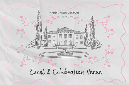 Event & Celebration Venue Vectors