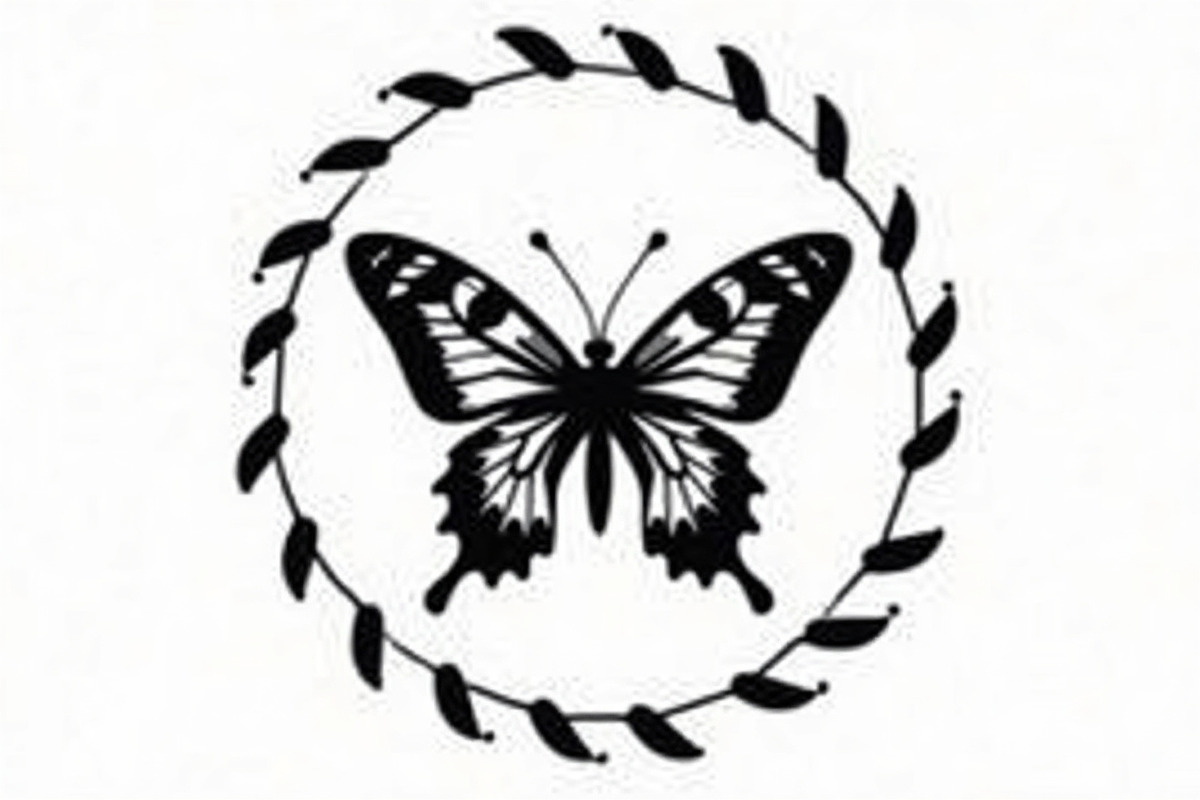 Nature Butterfly Vector Bundle, an Illustration by yasushie (Photo 3 of 9)
