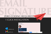 EDITABLE Email Signature Template, a Branding & Logo Template by Career Canvas (Thumbnail 3 of 4)