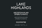 Lake Highlands Hand Drawn Font, a Font by nickqtx (Thumbnail 2 of 4)