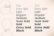 Rosan Serif - Cinematic Serif Font, a Serif Font by Hamz Studio (Thumbnail 9 of 16)