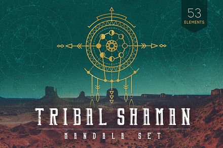 Mandala Set - Tribal Shaman