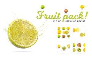 Fruit Photopack: 61 high-res photos
