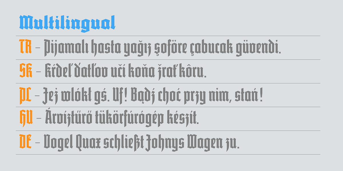 Vivala bl, a Blackletter Font by VivalaType (Photo 7 of 7)