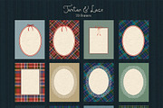 Christmas Lace Frames & Backgrounds, an Object Graphic by whiteheartdesign (Thumbnail 9 of 18)