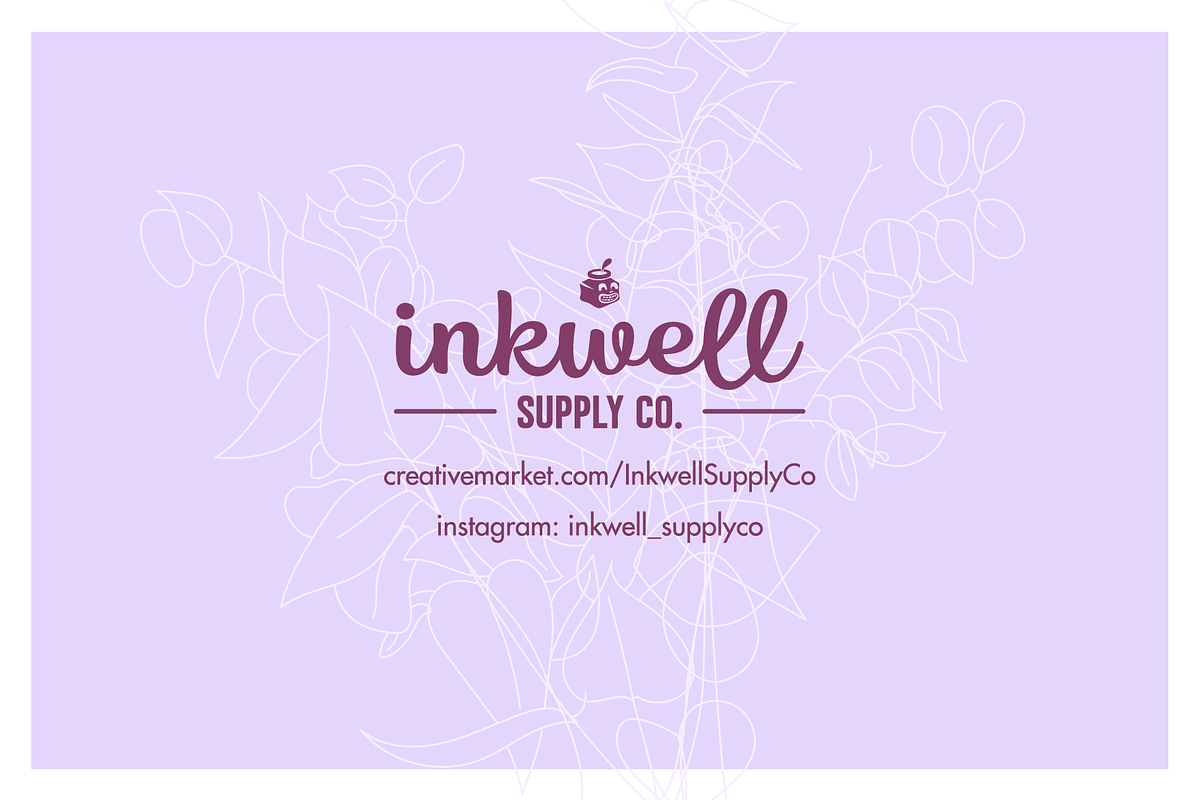 30 FineLine Flowers, an Illustration by Inkwell Supply Co (Photo 15 of 15)