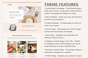 Celine WordPress Kadence Child Theme, a WordPress Template by Sky and Stars (Thumbnail 6 of 7)