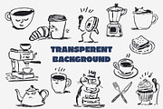 Hand Drawn Coffee Clipart Bundle, a Food Illustration by The Layered Art (Thumbnail 4 of 5)