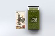 Tarot Card Mock-Up, an Advertising Mockup by DesignRushMarket (Thumbnail 3 of 8)