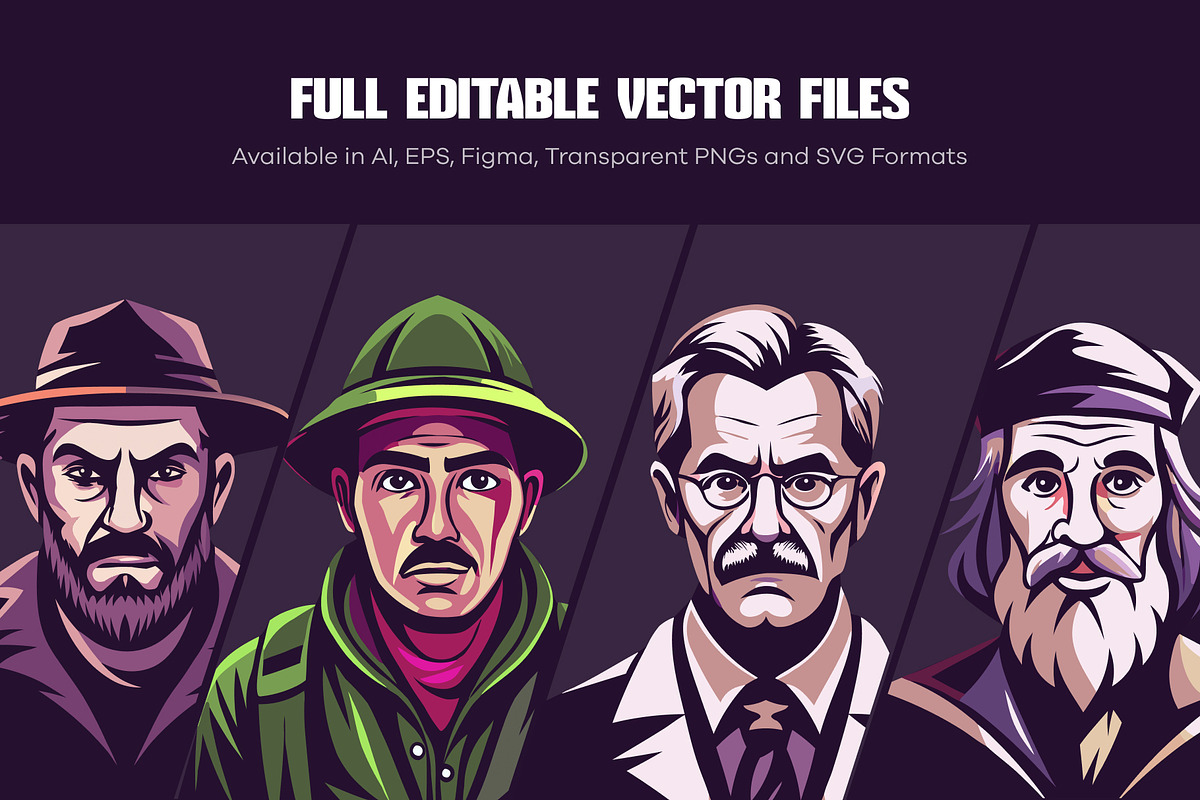 280 Avatar Illustration Designs, a Person Illustration by Brickclay (Photo 3 of 14)