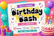Party Bounce, a Slab Serif Font by Wow Magic (Thumbnail 3 of 4)