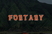 Fontany Font, a Sans Serif Font by soglamun (Thumbnail 2 of 2)