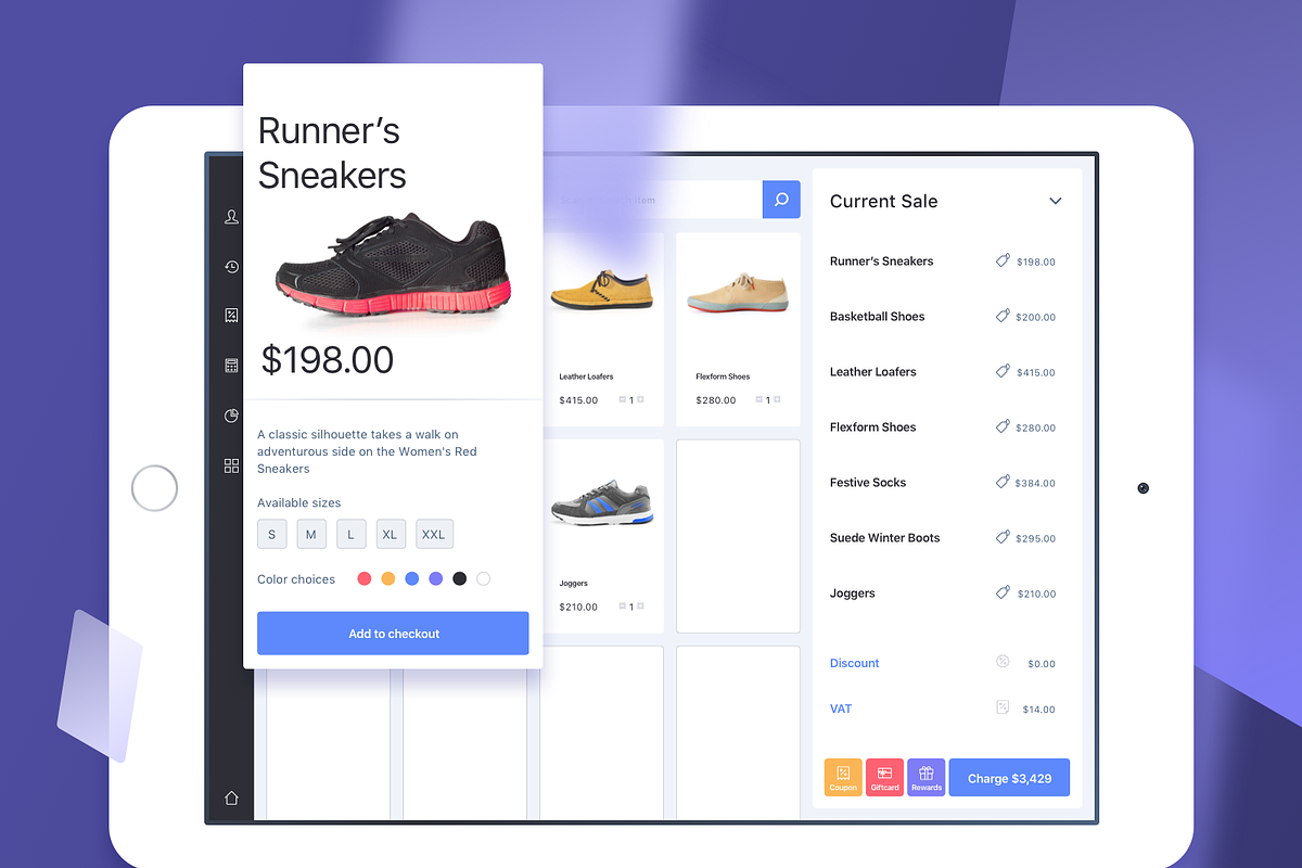 Point of Sale App UI, an App Template by EpicShop (Photo 6 of 10)