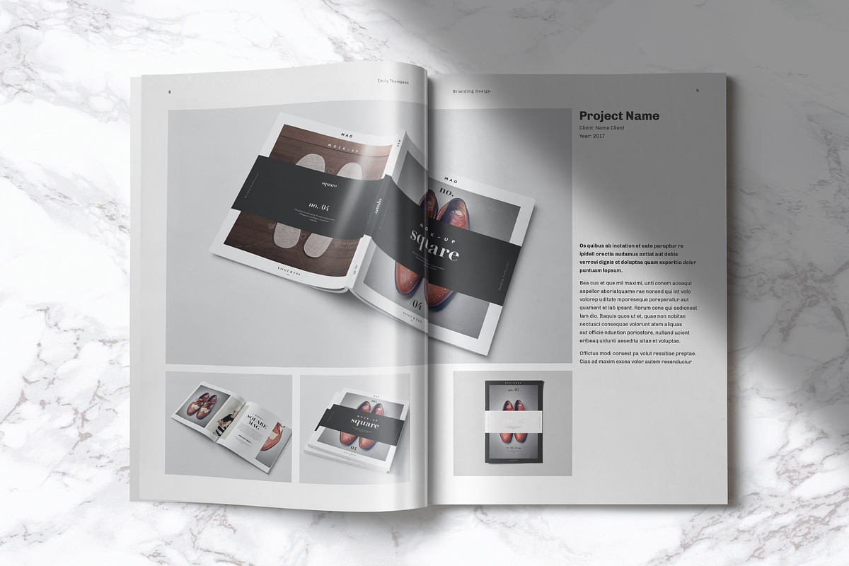 Portfolio Template, a Templates & Theme by StockInDesign (Photo 4 of 8)
