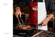 Apron Mockup Set, an Apparel Mockup by Country4k (Thumbnail 2 of 4)
