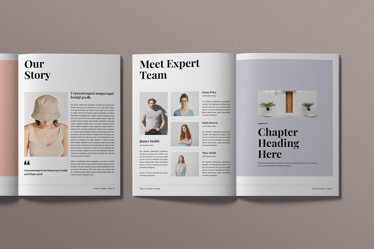 E-Book Template, a Magazine Template by Work-Envance (Photo 3 of 8)