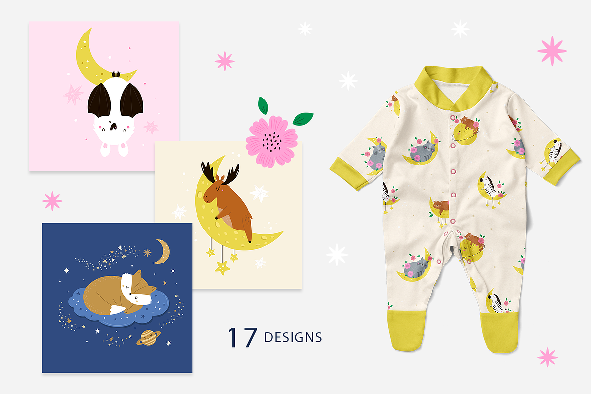 Bedtime Stories Designs & Patterns, an Animal Illustration by danceyourlife (Photo 5 of 8)