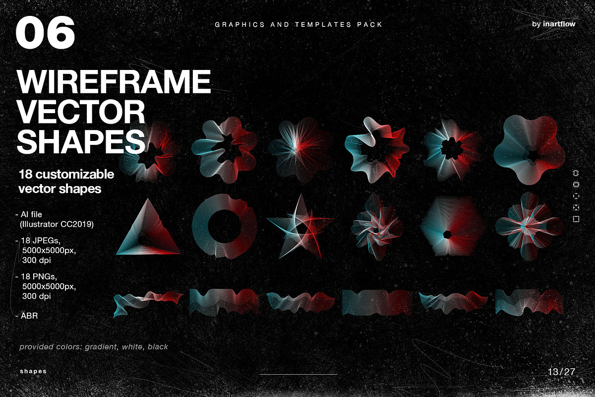 Graphics and Templates Pack, a Background Graphic by Inartflow (Photo 13 of 27)