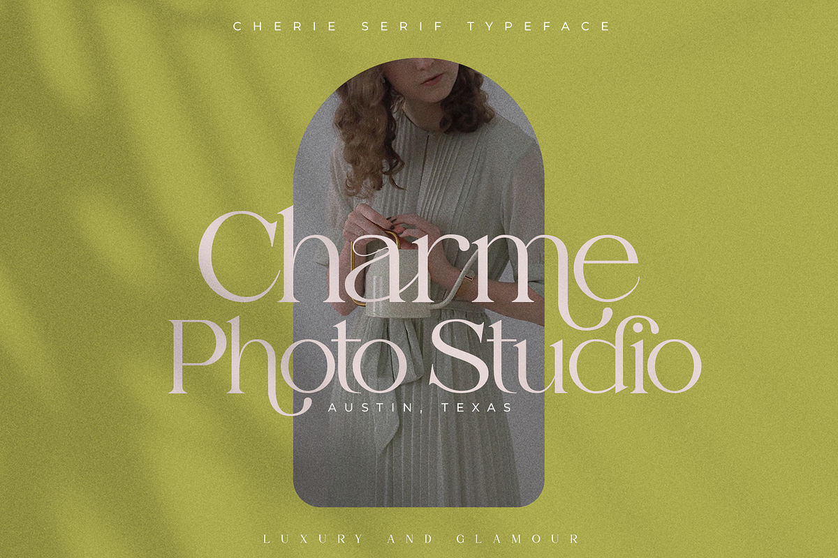 Cherie | Classic Modern Serif, a Serif Font by Pentagonistudio (Photo 2 of 11)