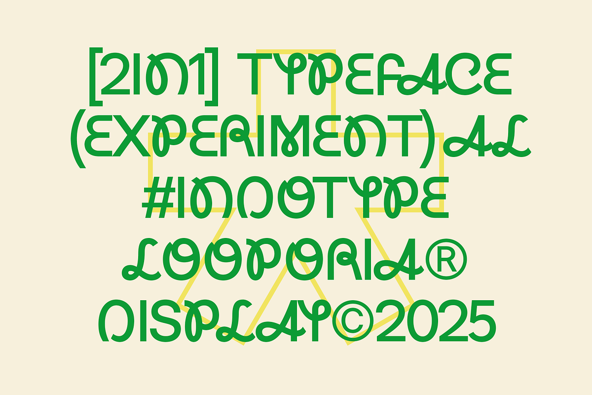 Looporia - Display Sans Serif, a Sans Serif Font by Indotype Foundry (Photo 3 of 10)