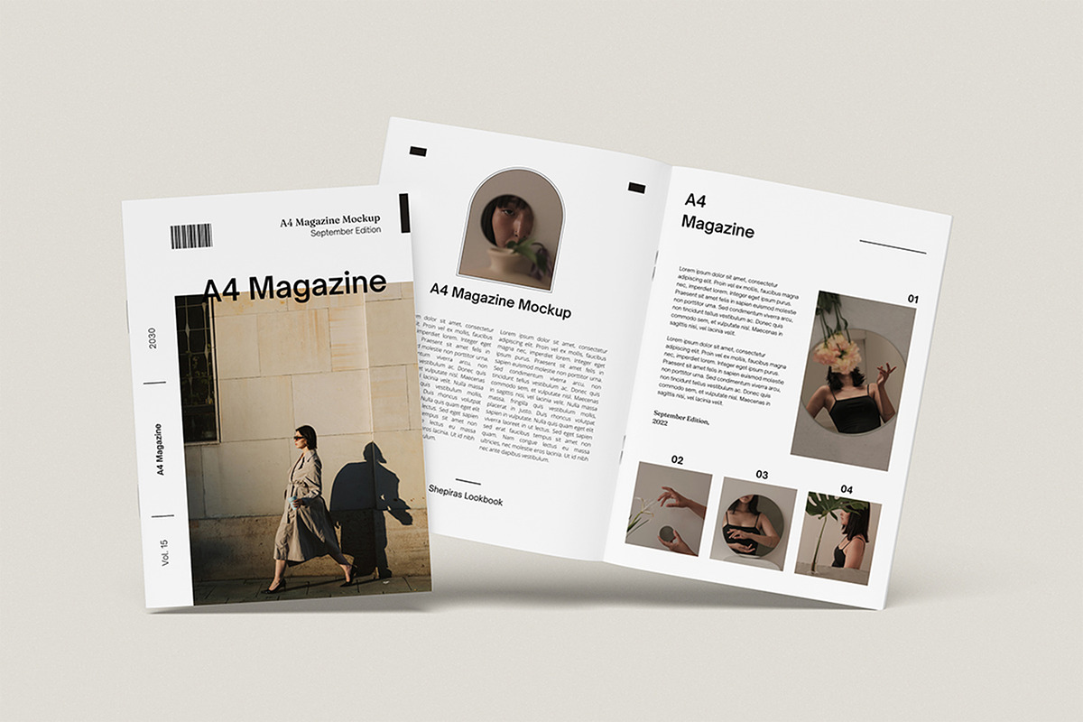 A4 Magazine Mockup, a Books & Magazine Mockup by Twins_studio926 (Photo 5 of 5)