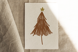 Modern Christmas Trees Illustrations