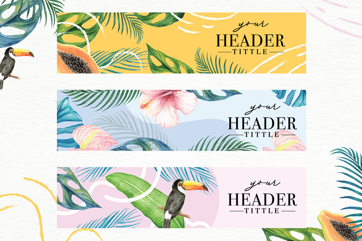 Tropical Collection, a Decorative Illustration by endita (Photo 13 of 14)