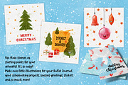 Procreate Christmas Stamp Set, a Brush Add-On by PrettyLittlePigs (Thumbnail 5 of 11)