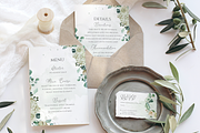 Cream Roses Wedding Invite Set, an Invitation Template by R Whitehurst Design (Thumbnail 5 of 9)
