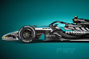 Mercedes-AMG F1 W17 - 2026, a Sport Illustration by frizio (Thumbnail 6 of 6)