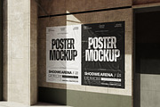 Glued Poster Mockup, a Product Mockup by Momogi (Thumbnail 5 of 6)