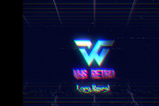 VHS Retro Logo Reveal, a Templates & Theme by Josep Motion (Thumbnail 1 of 2)
