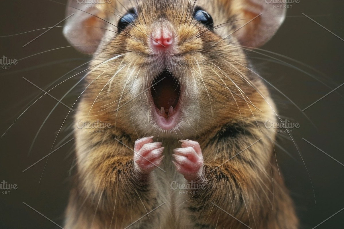 236 surprised animals, an Animal Photo by Handmadefont (Photo 111 of 241)