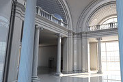 Classic Interior Scene 2, an Architecture 3D Model by Giimann (Thumbnail 5 of 10)