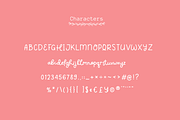 Not Very Humdrum a Quirky & Cute Fon, a Script Font by Sofia Skoog (Thumbnail 8 of 9)