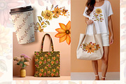 Fall Flowers: Autumn Watercolor Set, a Seasonal Illustration by Nadya Saen Art (Thumbnail 11 of 16)