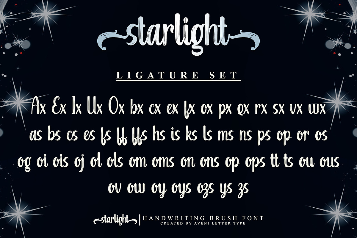 Starlight Handwriting Font